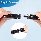 Thlevel Solar Panel Cable to DC 8mm 5.5x2.1mm 4.0x1.7mm Waterproof 1.8m 16AWG view 5