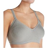 Warner's Women's Easy Does It No Bulge Wirefree Contour Bra, RM3911A, Grey Heather, XS