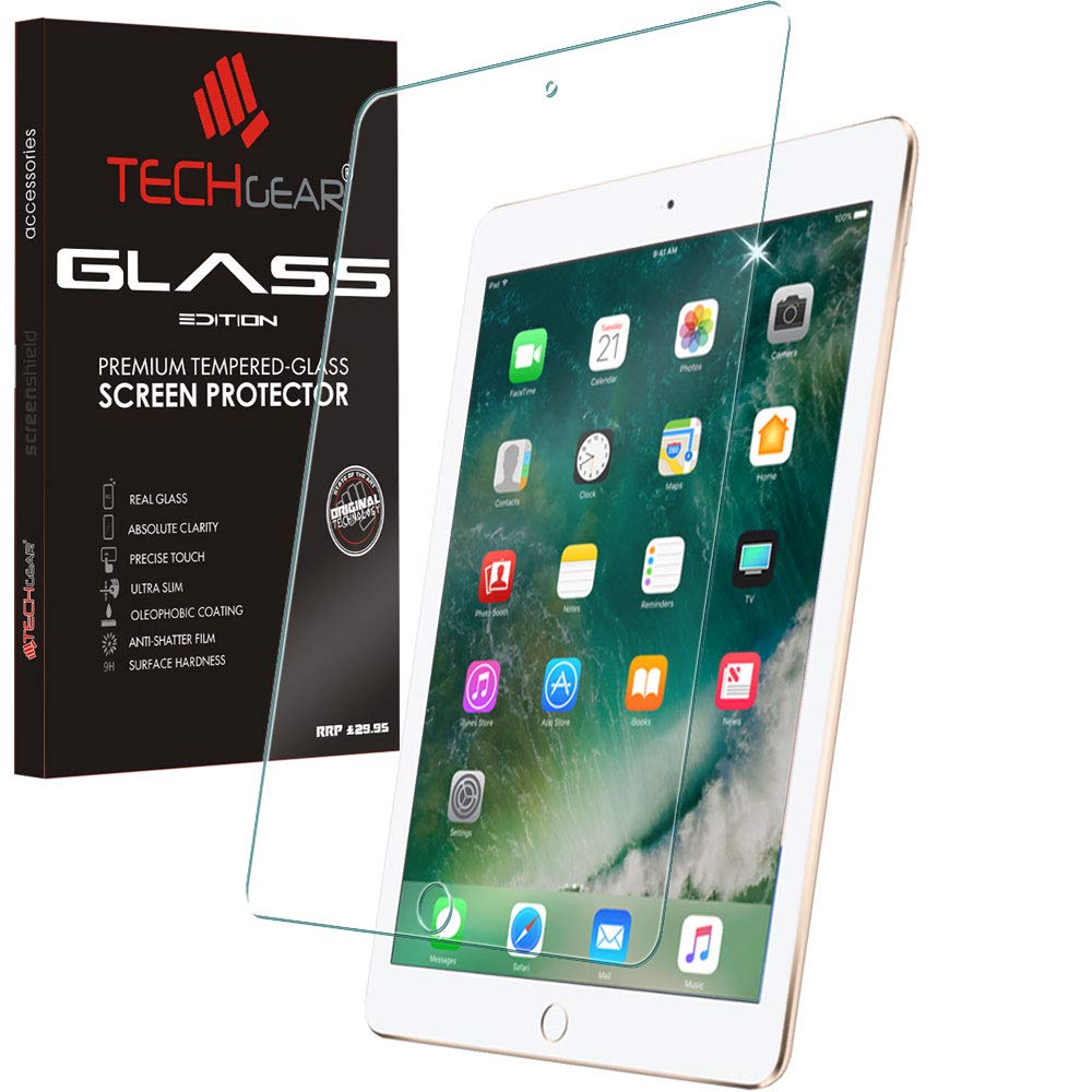 TECHGEAR Anti-Glare Screen Protector for iPad Pro 9.7" - MATTE GLASS Edition Genuine Tempered Glass Screen Protector Guard Cover Compatible with Apple iPad Pro 9.7 inch