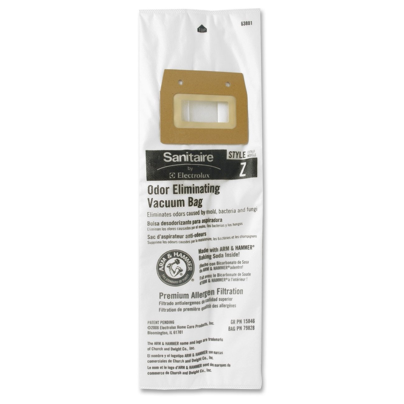 EUK63881A10 - Eureka Sanitaire Style Z Vacuum Bag