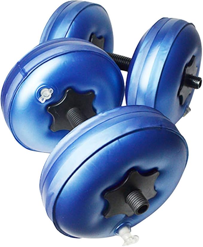 2 Stück Wasserhanteln Verstellbar - 25,4x10,2cm Wassergefüllte Hanteln Für Homeoffice