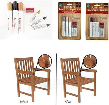 Amazon Com 14 Wood Touch Up Scratch Scuff Repair Marker Wooden