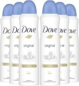 Dove Original Deodorant Spray 6 x 150 ml Pack - Anti-Perspirant view 1