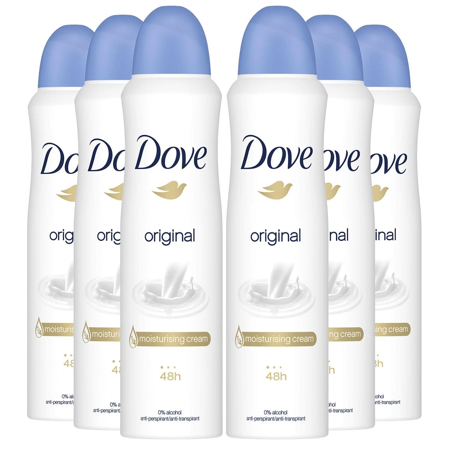 DOVE APA ORIGINAL 150ML (Pack of 6)
