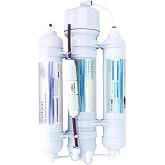 Geekpure 3 Stage Portable Reverse Osmosis Water Filter System-100 GPD | Aquarium RO Drinking Water Purifier- Feed Water Pressure Must be 40 Psi or Higher