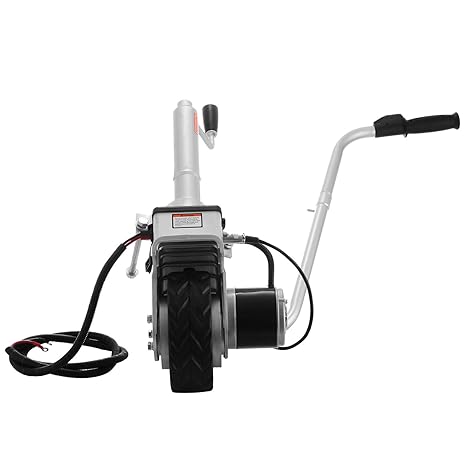 Happybuy Stützrad mit elektrischem Antrieb für KFZ-Anhänger