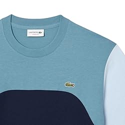 Lacoste Men's Classic Fit Colorblock T-Shirt, Navy