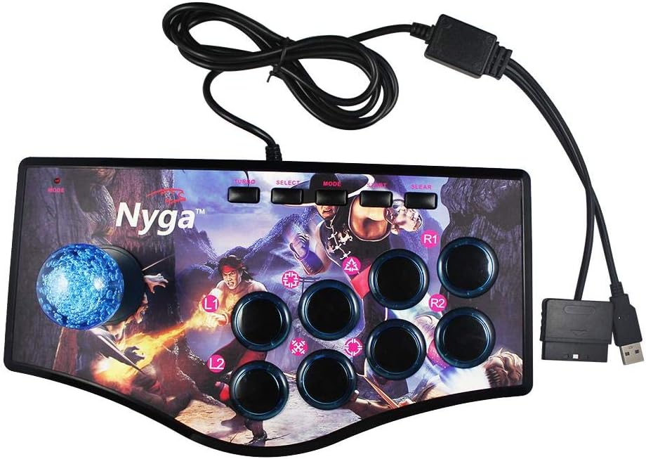 USB Game Joystick Arcade Stick Game Controller Kit for Tablet PC Android Phone P2 P3