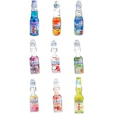 Ramune Japanese Marble Soda Choose your flavor (9 Flavor Sampler)
