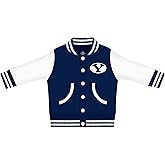 Creative Knitwear College Baby Varsity Jacket Lightweight - Team Logo, Multiple Colors, Unisex, (0 Months - 4T)