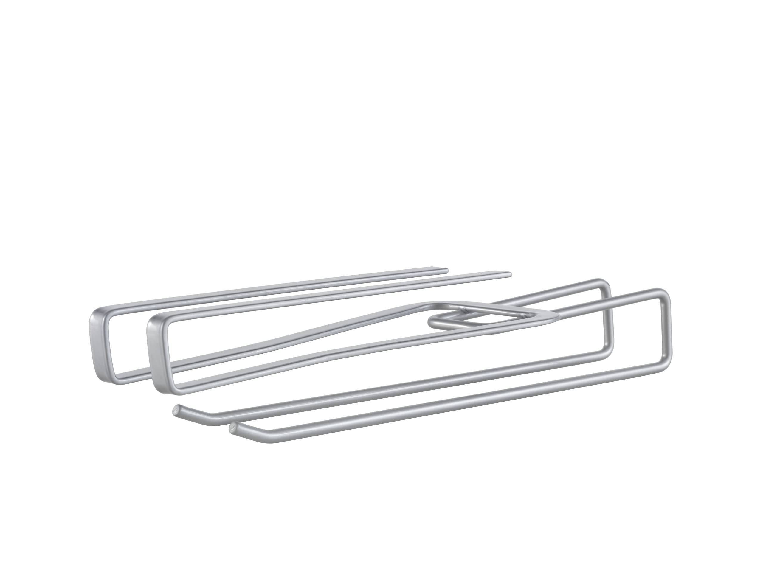 Metaltex All In All In- Multi-Purpose Undershelf, Iron Wire, Metallic Grey, 8 x 28 x 6 cm