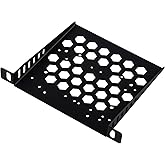 GeeekPi DeskPi RackMate TT Accessories 7 inch 0.5U Rack Shelf, 0.5U Server Rack Shelf Vented Rack Mount Cantilever Tray Only 