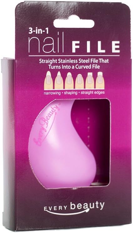 Every Beauty 3 in 1 Nail File - Bubblegum Pink