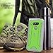 LG G5 Case, POETIC Revolution Series [Premium Rugged][Shock Absorption & Dust Resistant] Complete Protection Hybrid Case w/ Built-In Screen Protector for LG G5 (2016) Green/Gray