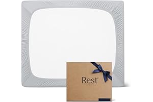 REST® Evercool®+ Fitted Sheet, Queen Size, Light Gray, 15" Deep (up to 18’’), Breathable Bedding for Hot Sleeper and Night Sweats, Bed Sheet with Ionic+ Self-Cleaning Silver Yarn for Sensitive Skin