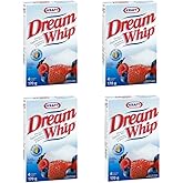Whip Cream 4 PACK Dream Whip Dessert Topping Mix 170G 6OZ Add sweet flavor and creamy texture to all your favorite desserts {Imported from Canada}