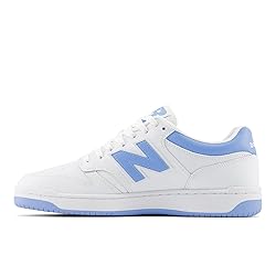 New Balance Men's 480 Sneaker, White/Team