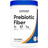 Nutricost Prebiotic Fiber Unflavored (1 Pound) - Vegan, Gluten-Free, GMO-Free