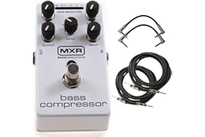 MXR M87 Bass Compressor Pedal w/ 4 Cables