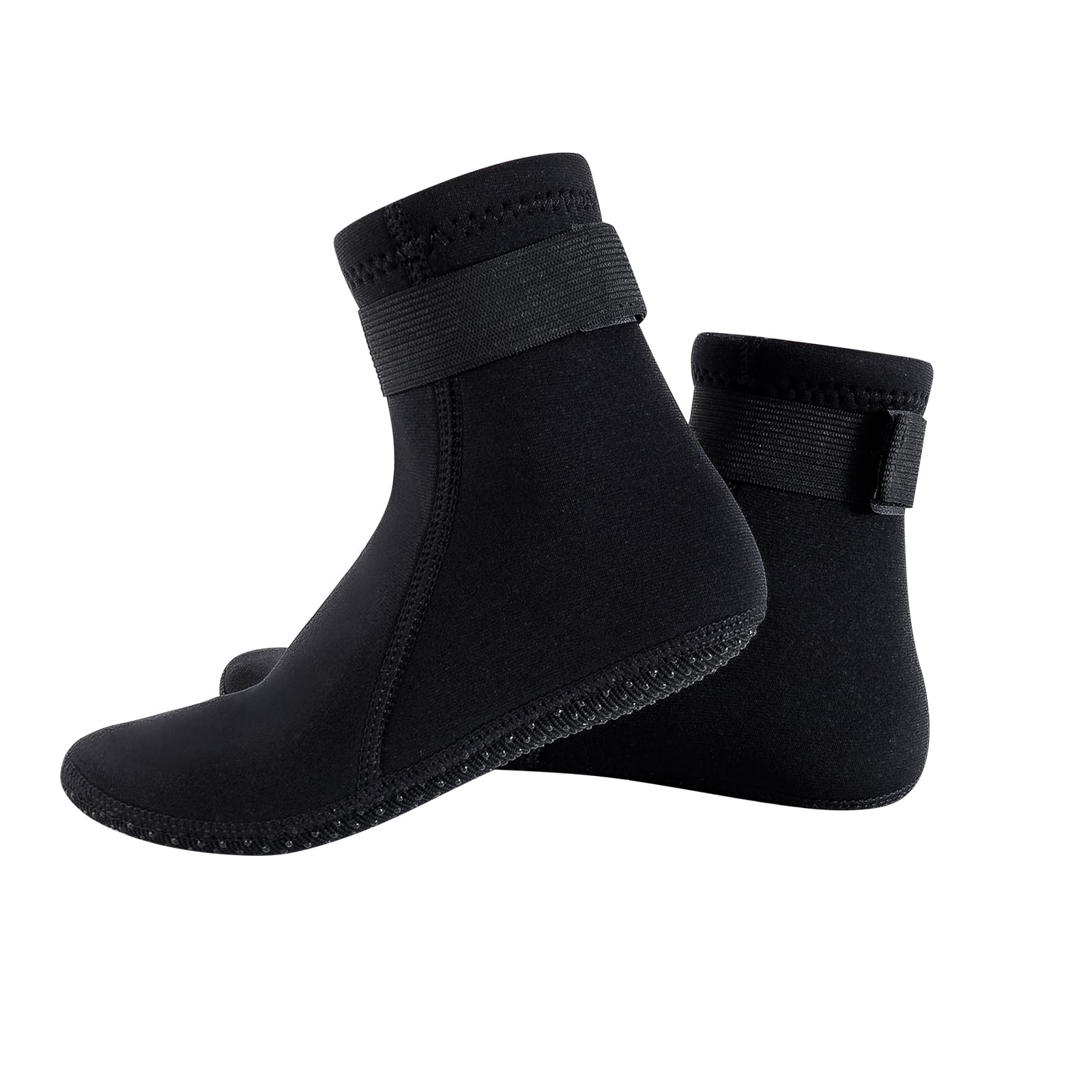 YDQUANI Kids Neoprene Socks 3mm Wetsuit Socks Thermal Anti-Slip Water Boots Children Diving Socks for Boys Girls Open Water Swimming Surfing Paddleboarding