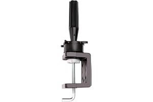 RYHAIR Wig Human Hair Mannequin Head Metal Table Clamp Stand for Hairdresser Practice Training Braiding Styling Display Manik