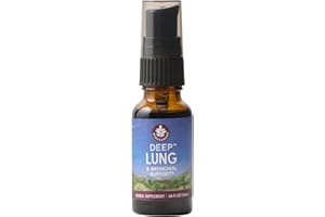 WishGarden Herbs Deep Lung & Bronchial Support - Natural Lung Support Supplement and Lung Cleanse for Smokers with Mullein Leaf, Supports Lung Health and Lung Detox, Promotes Lung Strength, .66oz