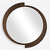 Uttermost 08227 Reverse - Round Mirror-44.5 Inches Tall and 43.75 Inches Wide