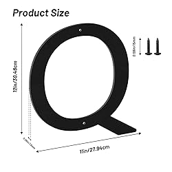 12 Inch House Numbers and Metal Letters for Outdoor