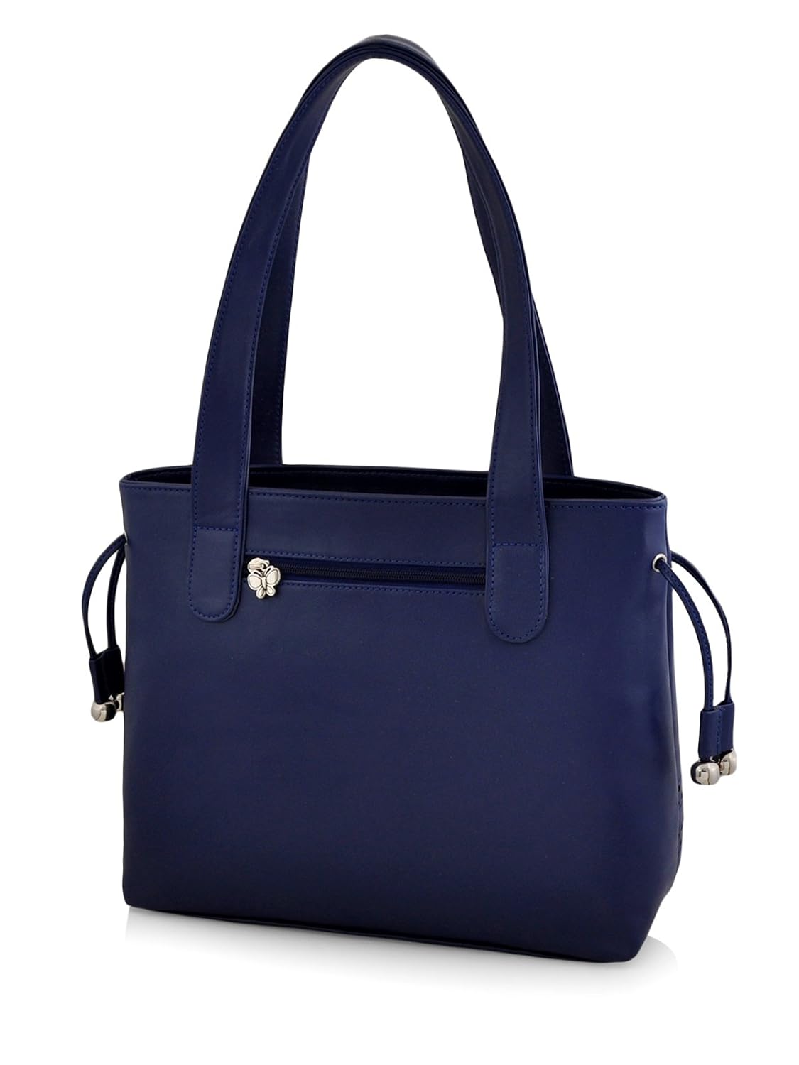 butterflies women's handbag (blue) (bns 0608bl)