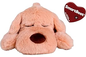 Snuggle Puppy Original Dog Toy for Small Breeds - Heartbeat Puppy for Dogs - Pet Anxiety Relief and Calming Aid - Comfort Dog Toys for Behavioral Training. Heat Pack not Included
