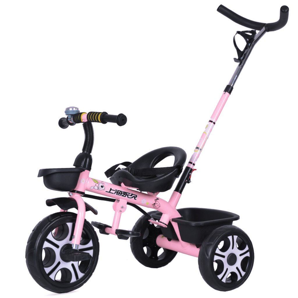 代引不可 Fenfen子供の三輪車ベビーbike 1 6赤ちゃんベビーカーキッズバイク調整可能ベビーcarriage ピンク Cm B07c8bb785 驚きの安さ 38cf6af8ba Nxcli Net