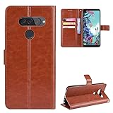 Jiajihua Cover Compatible with LG Q70 [PU