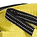 Recovery Tow Strap 10K/30K LBS Breaking Capacity Heavy Duty Vehicle Towing Winch Snatch Strap Car Emergency Rope With Reinforced Looped Ends Highly Strong & Durable Off Road Tree Saver 20 Feet