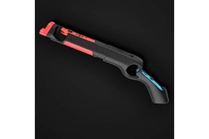 GH Joy con Gun Controller for Nintendo Switch (OLED) Shooting Games, Resident Evil, Cabela's, Sniper Elite, Doom, Hunting Sim