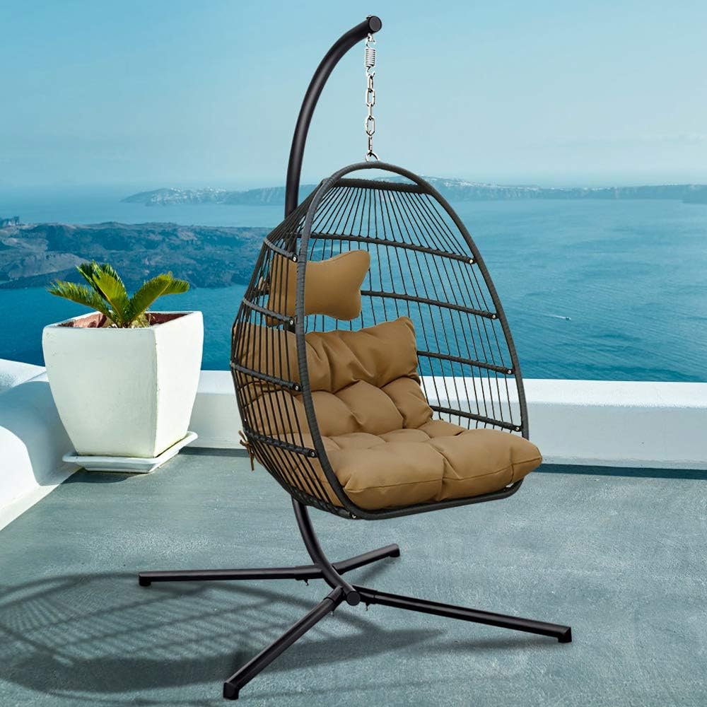 foldable swing chair