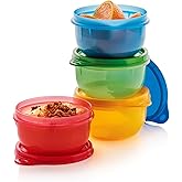 Tupperware Brand Ideal Lit’l Food Storage Bowls for Toddlers & Kids - Airtight, Leak-Proof, Dishwasher Safe & BPA Free - Includes Lids
