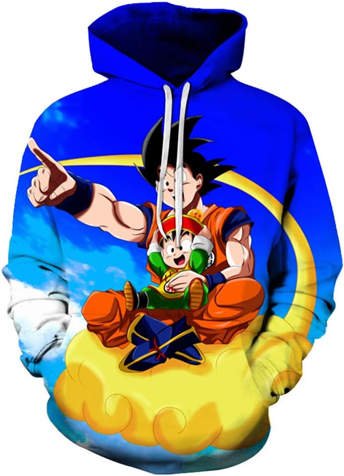 Lichee Men's 3D Printed Sportswear Sweatshirt Hoodies