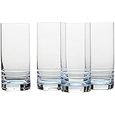Mikasa Cal Ombre Highball Tumbler Cups, Set of 4, 17-Ounce, Blue