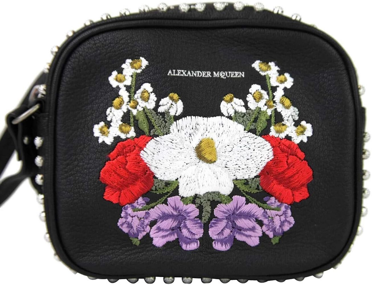 alexander mcqueen black purse