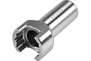 KPALAG Stainless Steel 3/4" Strut Channel Adapter, Nuts & Bolts Drill Bit Socket Wrench Tool for 19mm Bolt Head Compatible with 1-5/8" 2-7/16" Channels and Struts