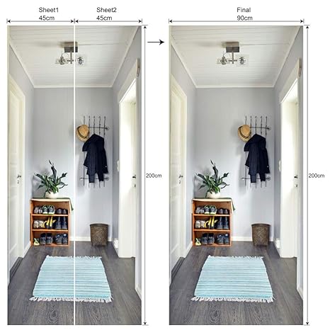 Buy 3d Door Stickers For Interior Doors Landscape Animal Photo