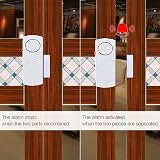 NICE Home Personal Security Window Door Alarm Bell Pack of 10 view 4