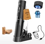 CIRCLE JOY 7-in-1 Electric Wine Opener Set USB-C Rechargeable with Pump Foil