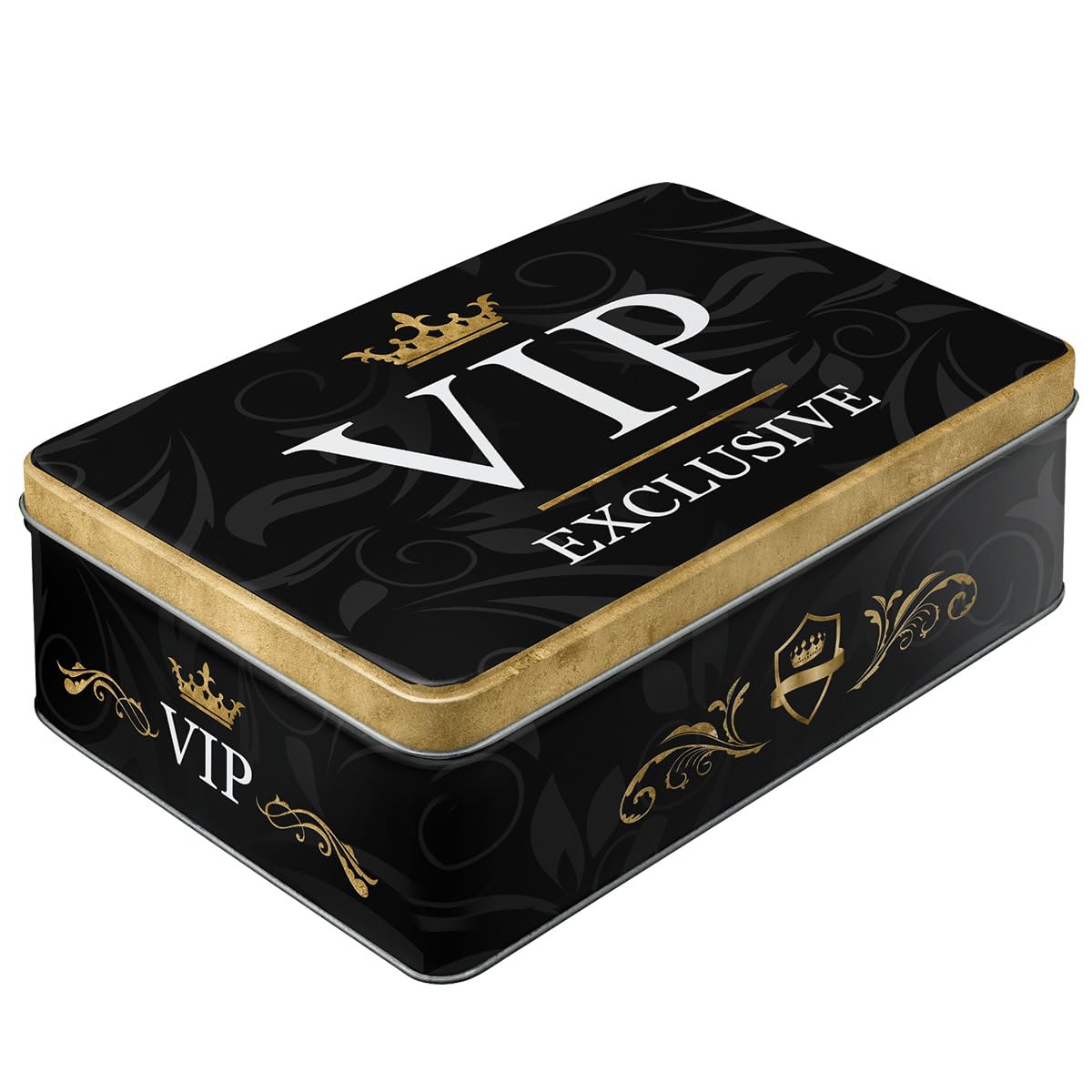 Nostalgic-Art Warning Exclusive VIP Storage Box Flat