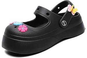 CERYTHRINA Women's Garden Clogs Shoes Breathable Quick Drying Sandals Slippers Beach Footwear