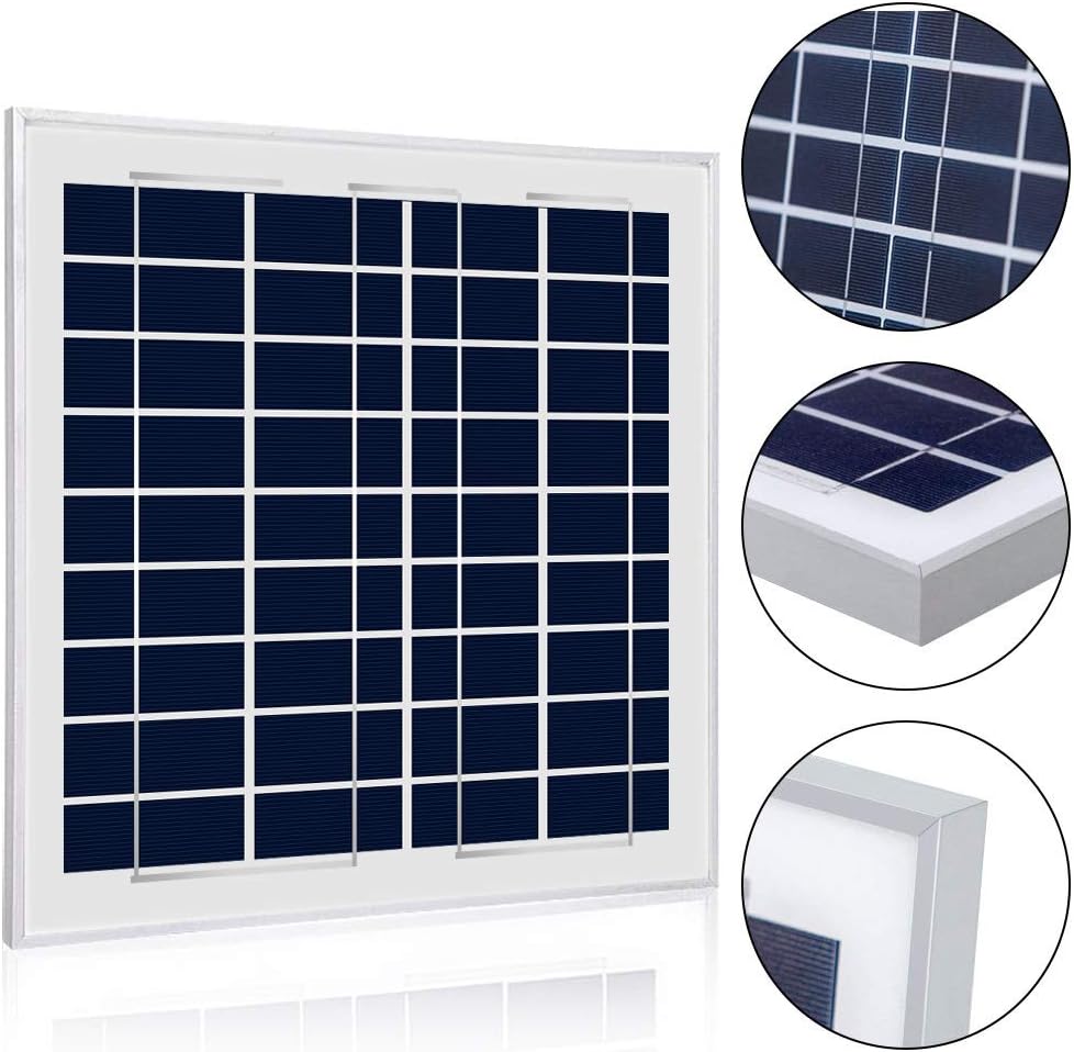 ACOPOWER 12V 15W 5A Solar Charger Kit, Polycrystalline Solar Panel & 5A Charge Controller for RV, Boats, Camping; w USB 5V Output as Phone Charger (15W 5A Kit) : Garden & Outdoor