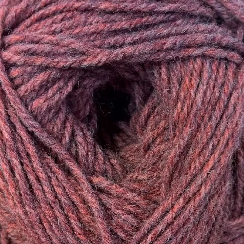 Woolcraft Aran Knitting Yarn 400g with Wool 824 Thistle