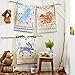 Ulster Weavers Tea Towel Cotton, Durable & Machine Washable, Eco-Friendly Design, Ideal Size, Animal Theme, Woodland Hare, Blue