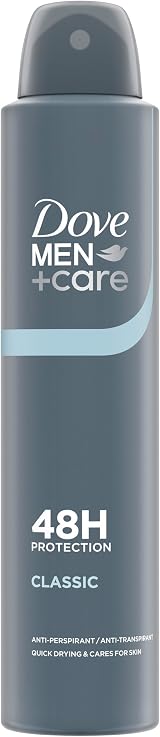 Dove Men+Care Classic Antiperspirant Deodorant 200 ml 6 Pack view 2
