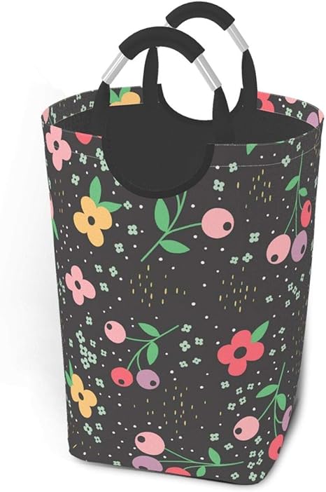 Amazon ランドリーバッグ ランドリーバスケット 大容量50l 桜の雨 折り畳み式 洗濯カゴ おりたたみ 汚れた洋服バッグ 収納ボックス ラ 衣類収納 おしゃれ 防水 取っ手付きでおしゃれ おもちゃ 布製雑貨 おしゃれ ンドリーボックス バケツ 洗濯物入れ 生活雑 ランドリー